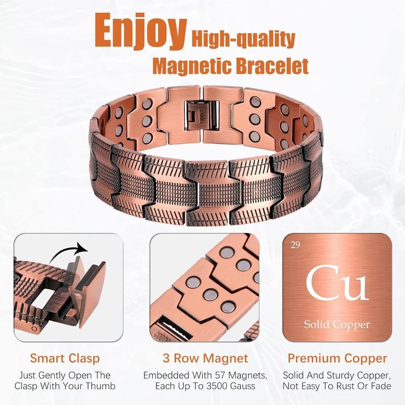 ✨Copper magnetic bracelet——Relieve fatigue and promote blood circulation✨
